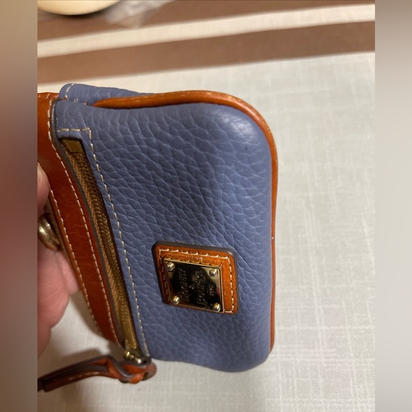 Dooney & Bourke Pre Owned Coin Key Change Card Liostick Pebbled Leather Wallet - Picture 16 of 16